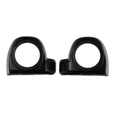 HR3 Black Denim Lower Fairing Speaker Pods For Harley Touring Models 2014-2024